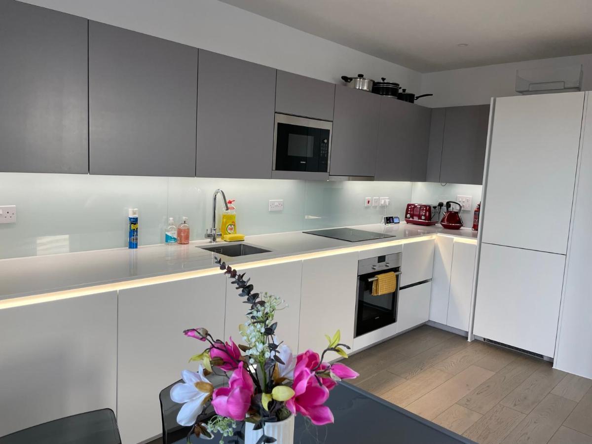 Modern & Spacious Penthouse In North London Lejlighed Eksteriør billede